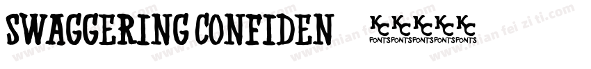 swaggering confiden字体转换